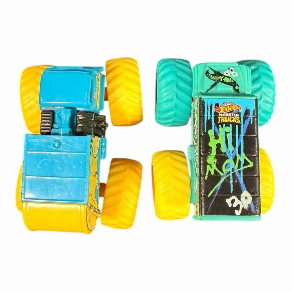 Hot Wheels Monster Trucks Die-Cast Vehicles Lot (2)‎